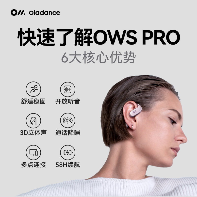 OladanceOWS Pro 全开放式耳机