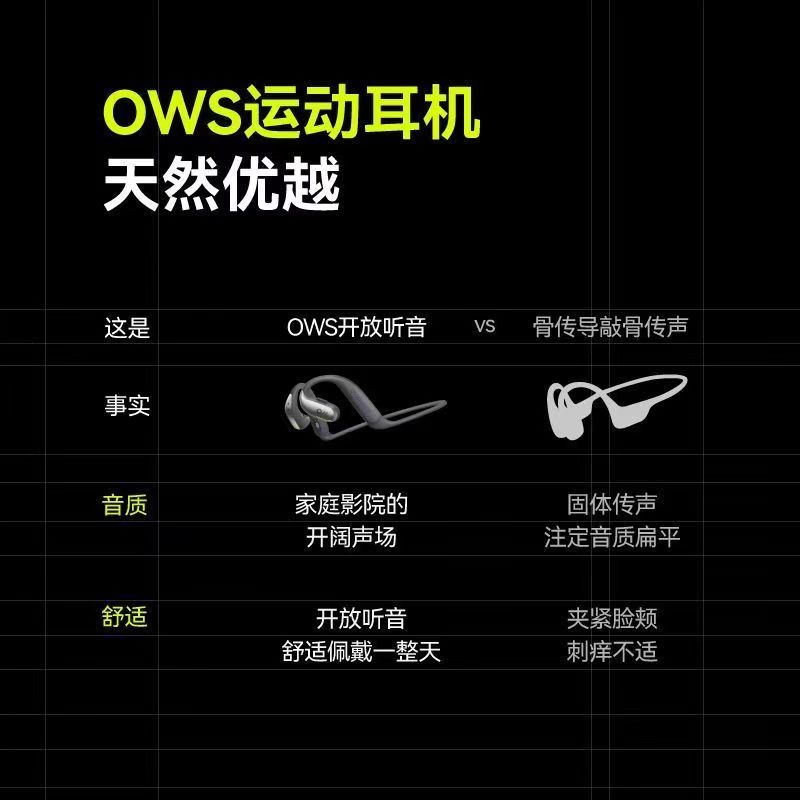 OladanceOWS Sports开放式运动蓝牙耳机